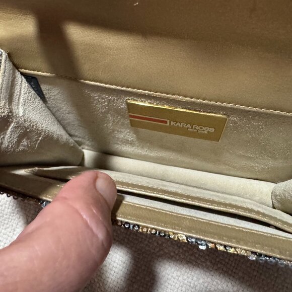 Kara Ross sequined evening clutch - Picture 3 of 4